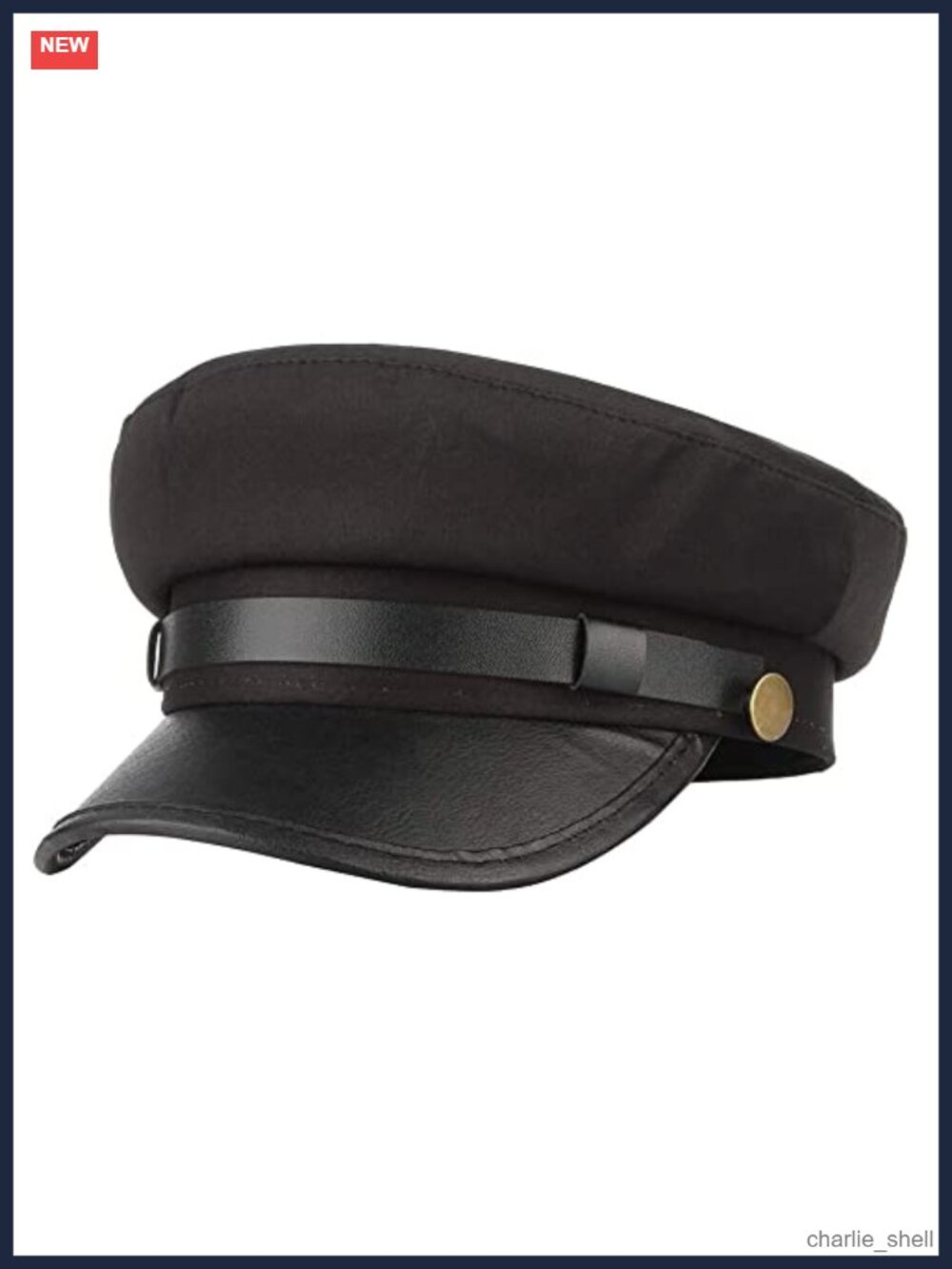 Classic Vintage Chauffeur Newsboy Cap Adjustable Cotton Polyester Costume Hat